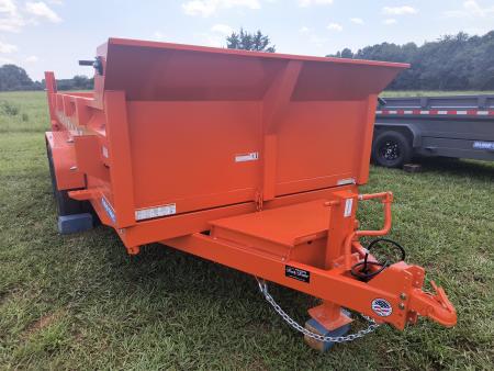 New 2027 Sure-Trac 7x14 Low Profile Scissor Lift Dump Trailer