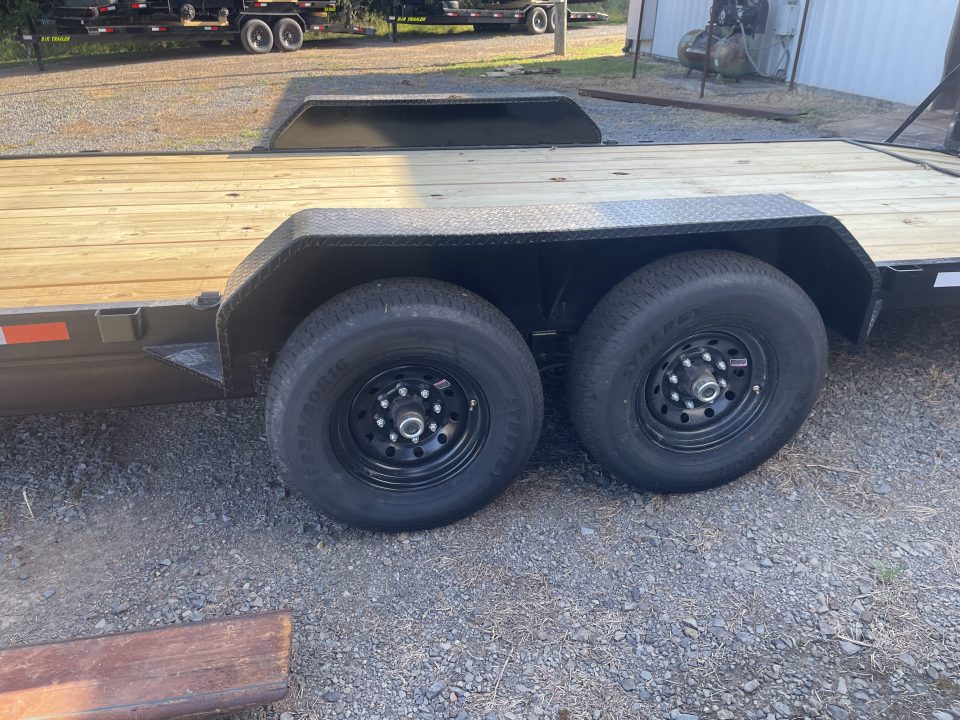 New 2026 B/R Trailers 24' 14K Equipment Trailer