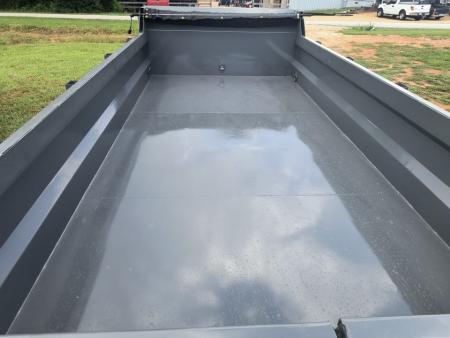 New 2026 Sure-Trac 7x14 Low Profile Telescopic Lift Dump Trailer