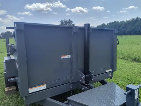 New 2026 Sure-Trac 7x14 Low Profile Telescopic Lift Dump Trailer