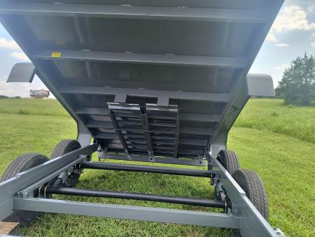 New 2026 Sure-Trac 7x14 Low Profile Telescopic Lift Dump Trailer