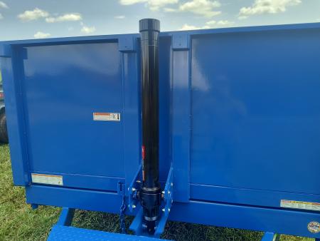New 2026 Sure-Trac 7x14 Low Profile Telescopic Lift Dump Trailer