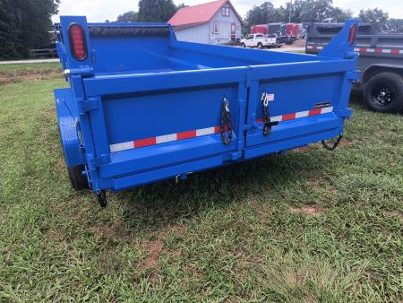 New 2026 Sure-Trac 7x14 Low Profile Telescopic Lift Dump Trailer