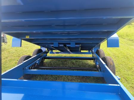 New 2026 Sure-Trac 7x14 Low Profile Telescopic Lift Dump Trailer
