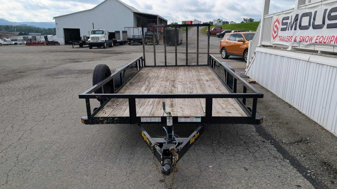 Used 2023 Big Tex 7x16 Utility Trailer