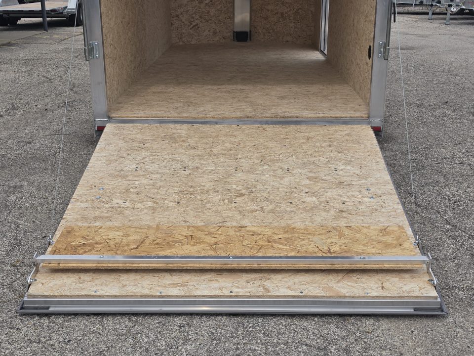 New 7 X 16 CARGO ENCLOSED ECO MODEL TANDEM AXLE ALL ALUMINUM 2027 LIGHTNING