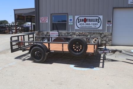 New 2026 Texas Bragg Trailers 6'X12' Pipe Top Utility Trailer
