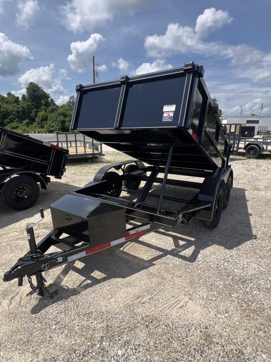 New 2026 P & T Trailers 6X12 DUMP W/RAMPS Dump Trailer