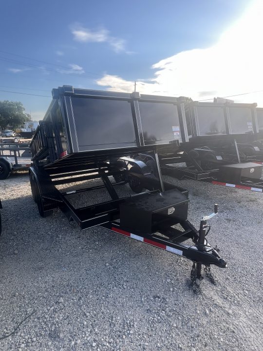 New 2026 P & T Trailers 6X12 DUMP W/RAMPS Dump Trailer