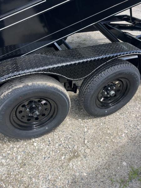 New 2026 P & T Trailers 6X12 DUMP W/RAMPS Dump Trailer