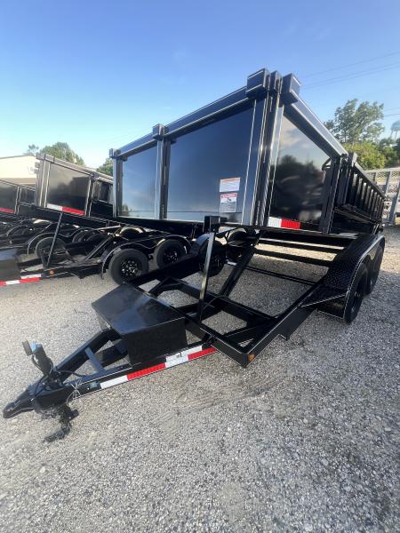 New 2026 P & T Trailers 6X12 DUMP W/RAMPS Dump Trailer