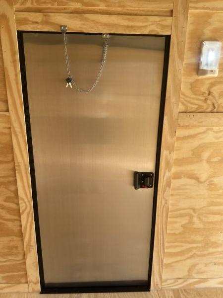 New 2027 6X12 - Enclosed Trailer- 3500LB Tandem Axle - White Poly - Blackout