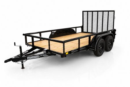 New 2026 Stagecoach 77X12 Utility Trailer