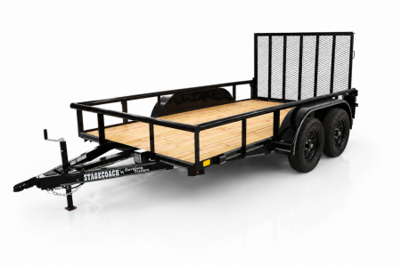 New 2026 Stagecoach 77X12 Utility Trailer