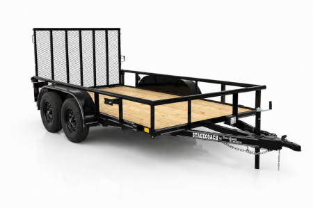 New 2026 Stagecoach 77X12 Utility Trailer