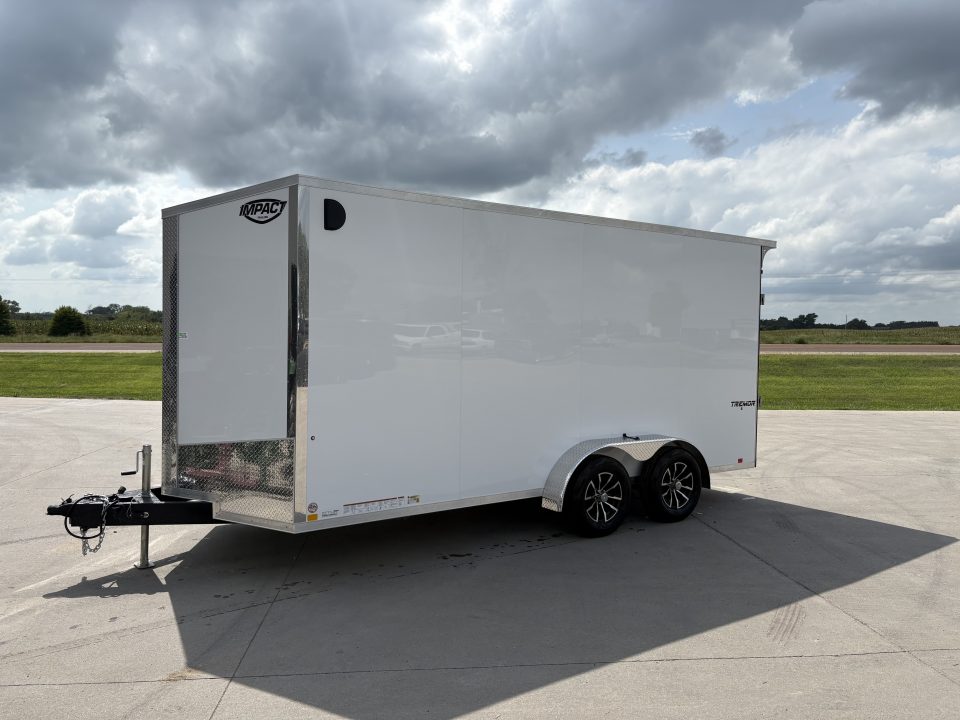 New 2027 Impact Trailers Tremor 7x16 Cargo / Enclosed Trailer
