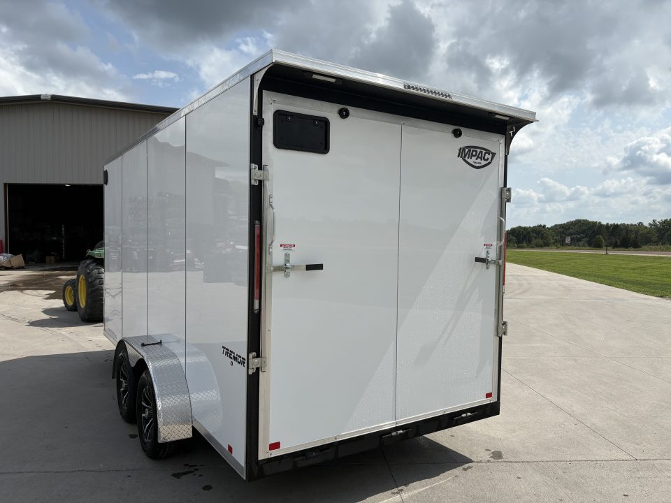 New 2027 Impact Trailers Tremor 7x16 Cargo / Enclosed Trailer