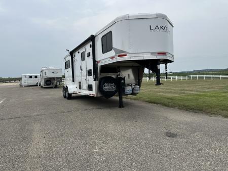 Used 2023 Lakota 2H 7' LQ AC27 Horse Trailer