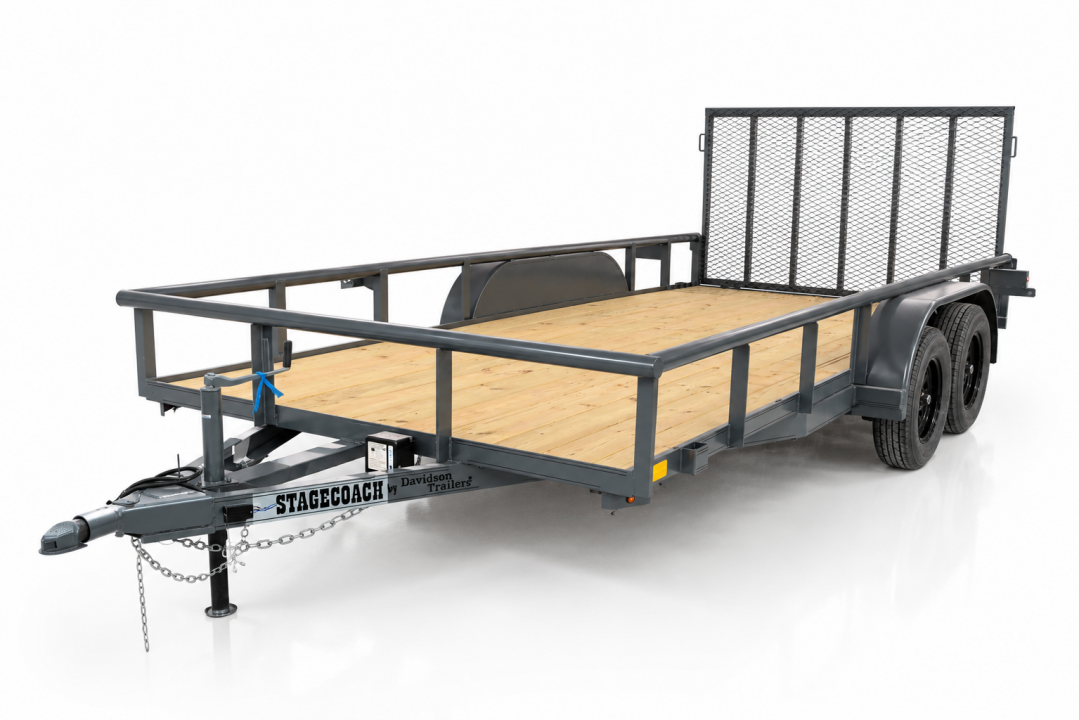 New 2026 Stagecoach 83X16 Utility Trailer