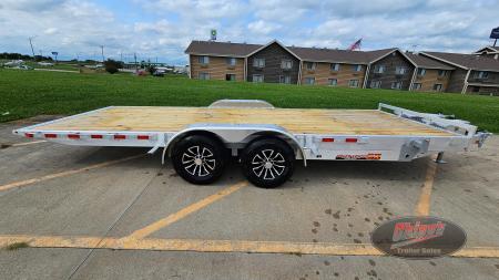 New 2027 H&H Trailers 82x20 Aluminum Electric Tilt Car Hauler