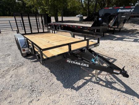 New 2027 PJ Trailers 7K 14' X 83  Tandem Axle Channel Utility Utility Trailer
