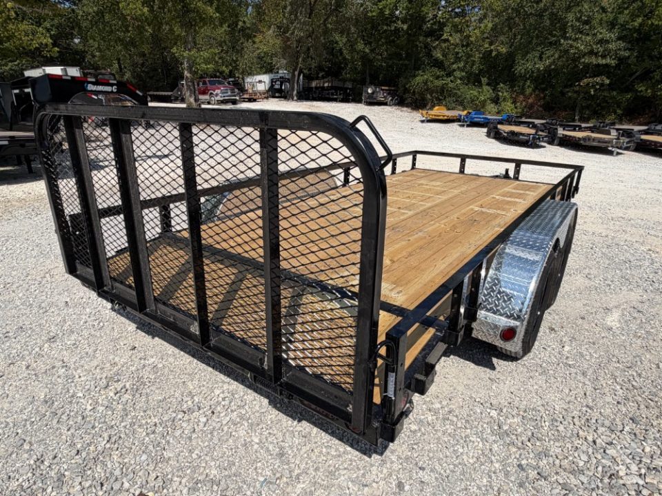 New 2027 PJ Trailers 7K 16' X 83" Tandem Axle Channel Utility Utility Trailer
