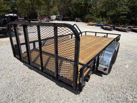 New 2027 PJ Trailers 7K 16' X 83" Tandem Axle Channel Utility Utility Trailer