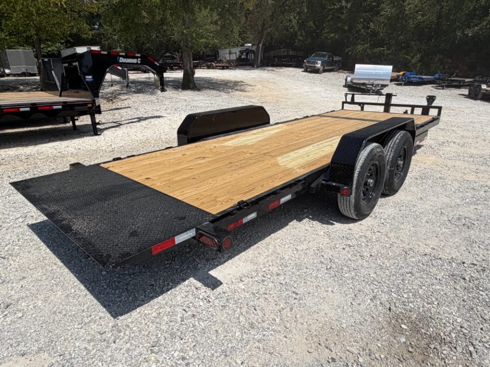 New 2027 PJ Trailers 14K 20' X 82" 6" Channel Equipment Tilt Equipment Trailer