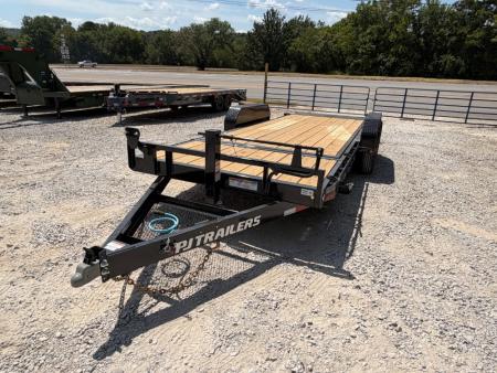New 2027 PJ Trailers 14K 20' X 82" 6" Channel Equipment Tilt Equipment Trailer