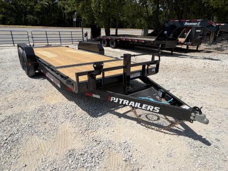 New 2027 PJ Trailers 14K 20' X 82  6  Channel Equipment Tilt Equipment Trailer