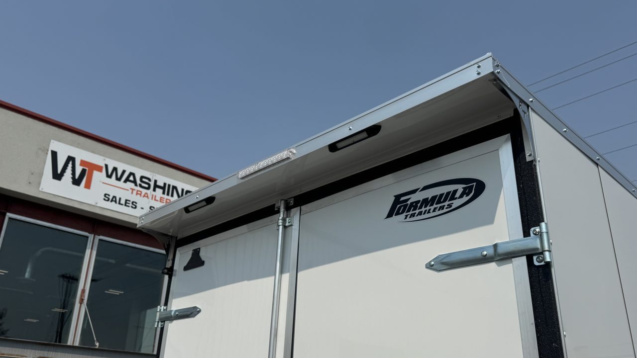 New 2027 Formula Trailers 7 x 14 Conquest SE Flat Top Sloped V-nose 7k Cargo / Enclosed Trailer