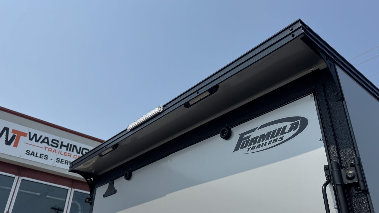 New 2027 Formula Trailers 7 x 14 Conquest SE Flat Top Sloped V-nose 7k Cargo / Enclosed Trailer