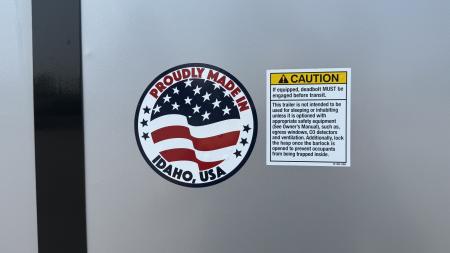 New 2027 Formula Trailers 7 x 14 Conquest SE Flat Top Sloped V-nose 7k Cargo / Enclosed Trailer
