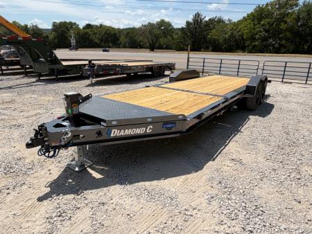New 2027 Diamond C Trailers 15.5K HDT 207 Package 22'X82" Equipment Trailer