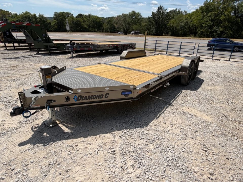 New 2027 Diamond C Trailers 15.5K HDT 207 Package 20'X82" Equipment Trailer