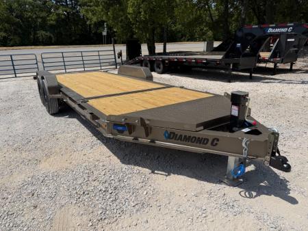 New 2027 Diamond C Trailers 15.5K HDT 207 Package 20'X82" Equipment Trailer