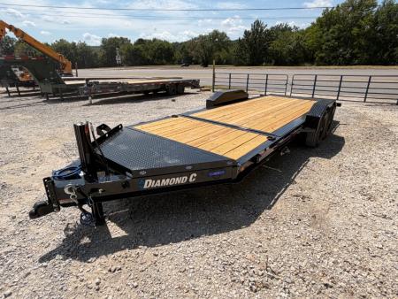 New 2027 Diamond C Trailers 15.5K HDT 207 Package 20'X82" Equipment Trailer