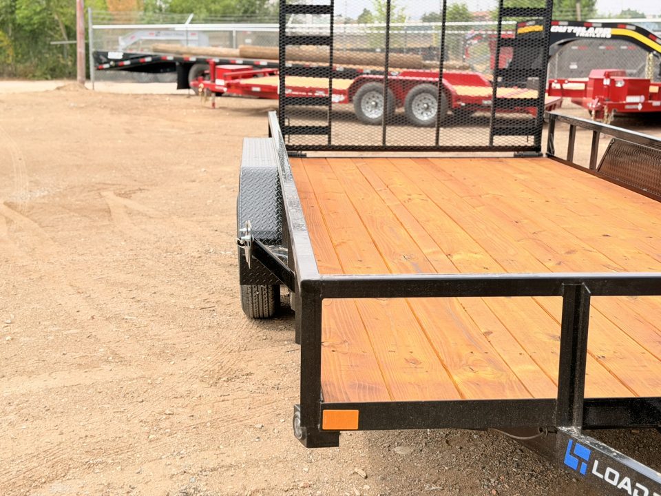 New 2026 Load Trail 7-16 Tandem Axle Ramp Gate Utility 7K GVWR