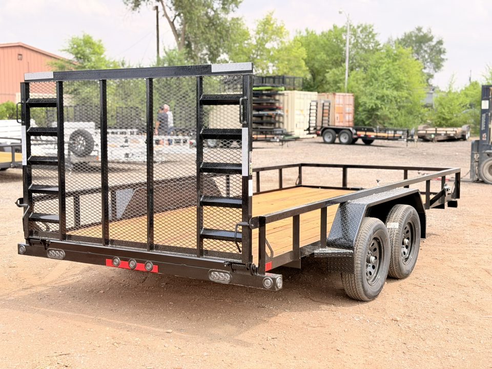 New 2026 Load Trail 7-16 Tandem Axle Ramp Gate Utility 7K GVWR