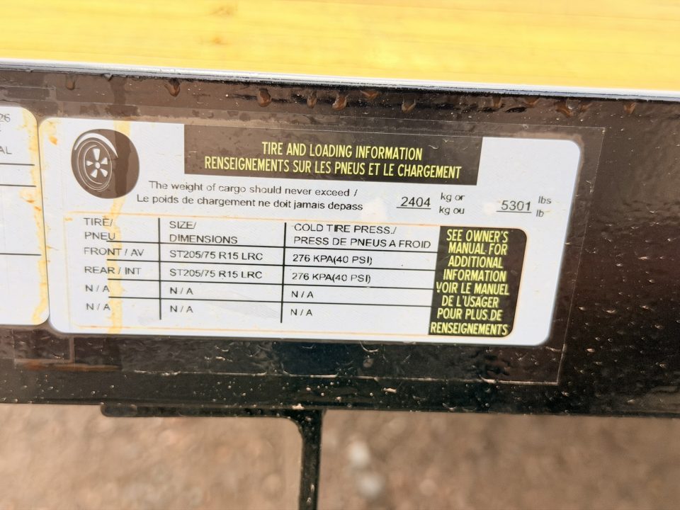 New 2026 Load Trail 7-16 Tandem Axle Ramp Gate Utility 7K GVWR