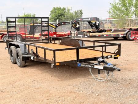 New 2026 Load Trail 7-16 Tandem Axle Ramp Gate Utility 7K GVWR