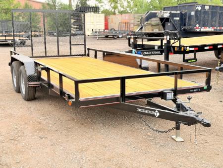 New 2026 Load Trail 7-18 Heavy Duty Ramp Gate Utility 10K GVWR