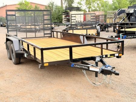 New 2026 Load Trail 7-16 Tandem Axle Ramp Gate Utility 7K GVWR