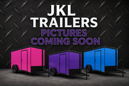 New 2027 New 7x16 TA Screwless Enclosed Trailer | Blackout | Spoiler Package | 7' Interior | .08 Polycor | Dexter Axles |