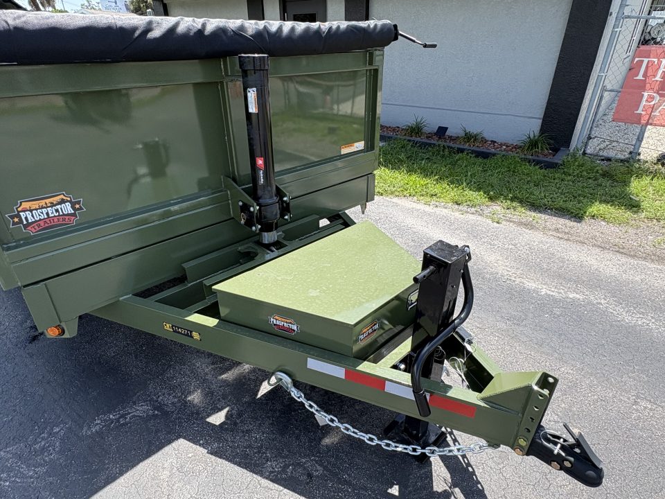 New 2027 Prospector 7X16 X 2FT 16K DUMP Dump Trailer