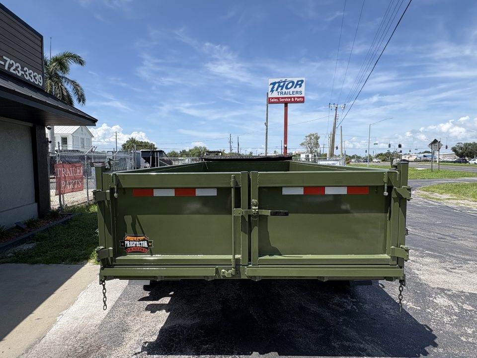 New 2027 Prospector 7X16 X 2FT 16K DUMP Dump Trailer