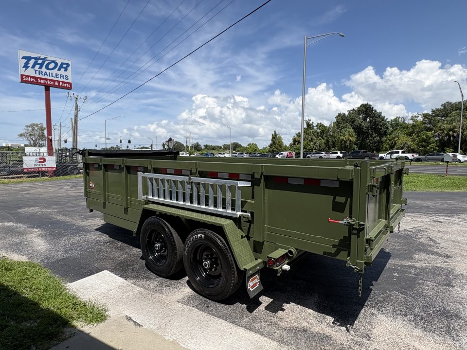 New 2027 Prospector 7X16 X 2FT 16K DUMP Dump Trailer