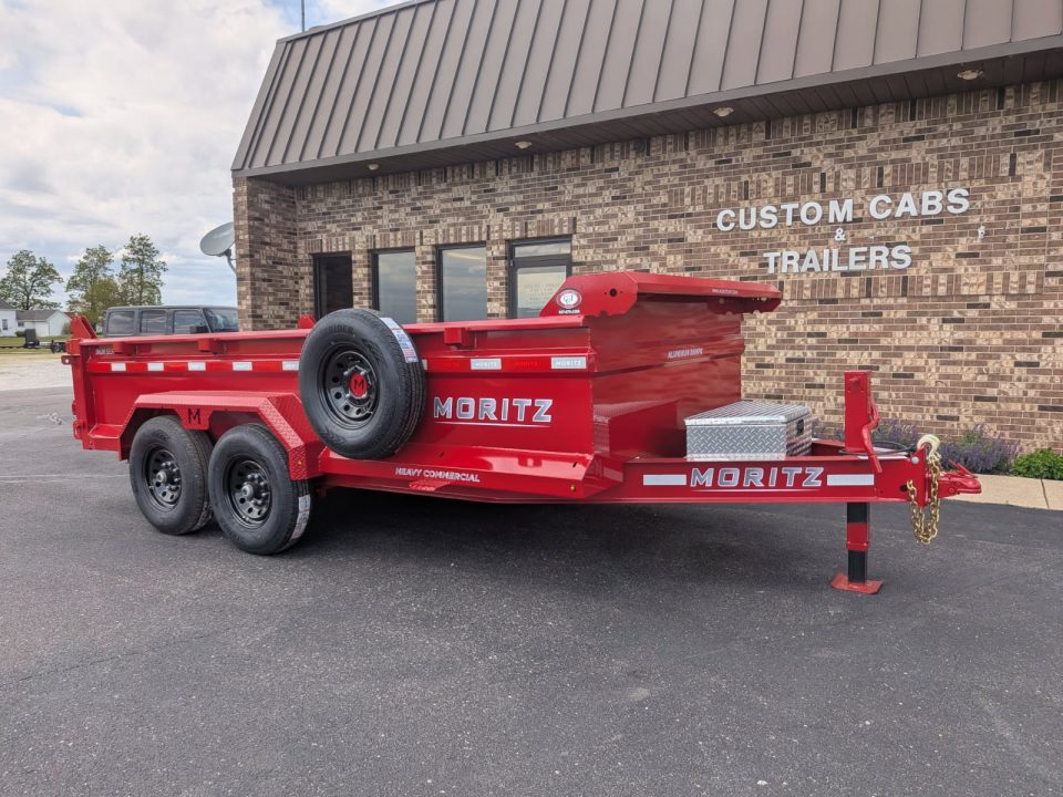 New 2027 Moritz International 6'10"x14' 14K Dump Trailer
