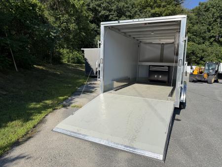 Used 2023 ALCOM 7.5x14 Cargo / Enclosed Trailer