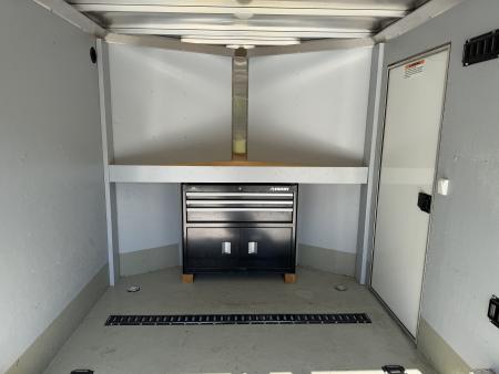 Used 2023 ALCOM 7.5x14 Cargo / Enclosed Trailer